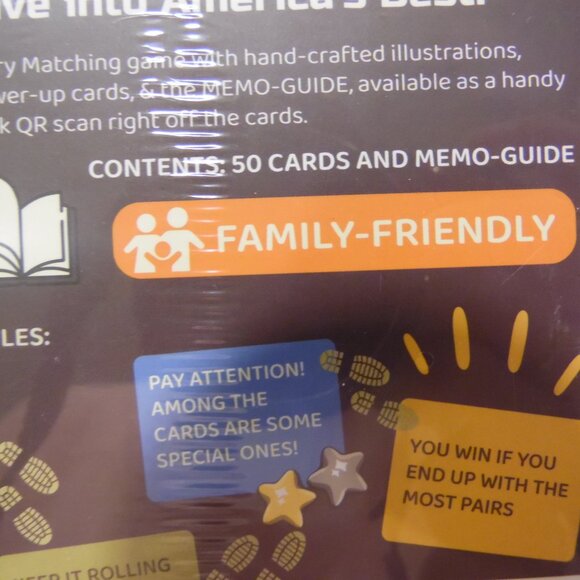 Memo Washington D.C. Card Game Learn as you play - Picture 4 of 5